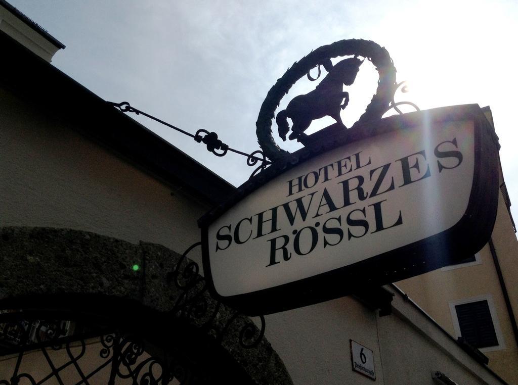 Hotel Schwarzes Roessl Salzburg Exteriör bild
